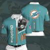 NFL Miami Dolphins Aqua Polo Shirt