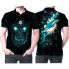 NFL Miami Dolphins Black Polo Shirt