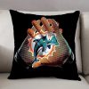 NFL Miami Dolphins Black Square Pillow Case