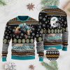 NFL Miami Dolphins Black Ugly Christmas Sweater
