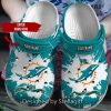 NFL Miami Dolphins Custom Name Green White Crocs