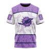 NFL Miami Dolphins Custom Name Number Fight Cancer T-Shirt