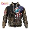 NFL Miami Dolphins Custom Name Number Special Zip Up Hoodie