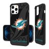 NFL Miami Dolphins Custom Text Tilt Design Phone Case