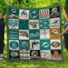 NFL Miami Dolphins Quilt Blanket V9
