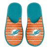 NFL Miami Dolphins Scuff Logo Slide In-House Slippers