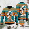 NFL Miami Dolphins Snoopy Ugly Christmas Sweater V2