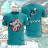 NFL Miami Dolphins Tearing Open Logo T-Shirt