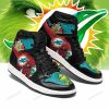 NFL Miami Dolphins The Grinch Ugly Christmas Air Jordan 1 High Sneakers
