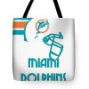 NFL Miami Dolphins White Tote Bag