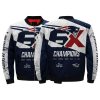 NFL New England Patriots 6x Super Bowl Championship Bomber Jacket