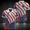 NFL New England Patriots American Flag Polo Shirt
