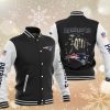NFL New England Patriots Black Baseball Jacket