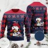 NFL New England Patriots Blue Red Ugly Sweater