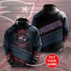 NFL New England Patriots Custom Name Special Pullover Hoodie V2