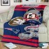NFL New England Patriots Mickey Fleece Blanket