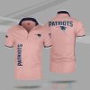 NFL New England Patriots Pink Polo Shirt