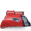 NFL New England Patriots Red Bedding Set