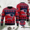 NFL New England Patriots Red Blue Logo Sweater