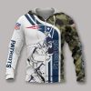 NFL New England Patriots White Camo Zip Up Hoodie