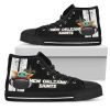 NFL New Orleans Saints Baby Yoda High Top Shoes
