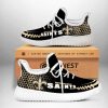 NFL New Orleans Saints Black Golden Ball Version Reze Sneakers