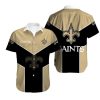 NFL New Orleans Saints Black Golden New Design Hawaiian Shirt