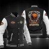 NFL New Orleans Saints Black Harley Daividson Baseball Jacket