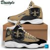 NFL New Orleans Saints Custom Name Limited Version Air Jordan 13 Shoes