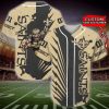 NFL New Orleans Saints Custom Name Number Golden Black Fashion Baseball Jersey