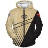 NFL New Orleans Saints Golden Black Gift For Fans Zip Up Hoodie