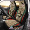 NFL New Orleans Saints Gucci Design Car Seat Covers