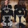 NFL New Orleans Saints Helmet Women Hoodie Dress