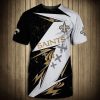 NFL New Orleans Saints Thunder Graphic Gift For Fans T-Shirt