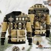 NFL New Orleans Saints Ugly Christmas Player Running Sweater