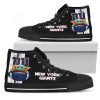 NFL New York Giants Baby Yoda High Top Shoes