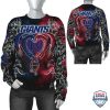 NFL New York Giants Black Red Dragon Sweatshirt