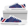 NFL New York Giants Blue Low Top Shoes