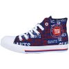 NFL New York Giants Blue Red High Top Shoes