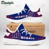 NFL New York Giants Blue Red Yeezy Boost Sneakers