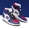 NFL New York Giants Blue White Air Jordan 1 High Sneakers