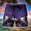 NFL New York Giants Coconut Tree Men Beach Shorts