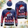 NFL New York Giants Custom Name Ho Ho Ho Ugly Christmas Sweater
