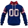 NFL New York Giants Custom Name Number 1988 Vintage Throwback Home Jersey Pullover Hoodie