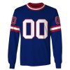 NFL New York Giants Custom Name Number 1988 Vintage Throwback Home Jersey Sweatshirt
