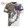 NFL New York Giants Custom Name Number Special Fish T-Shirt