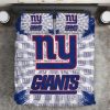NFL New York Giants Grey Blue Bedding Set