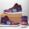 NFL New York Giants Red Blue Air Jordan 1 High Sneakers