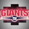 NFL New York Giants Style 5 Panel Canvas