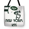 NFL New York Jets White Tote Bag